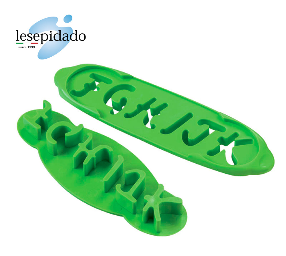 Set 5 pz Stampi Lettere Alfabeto A-Z