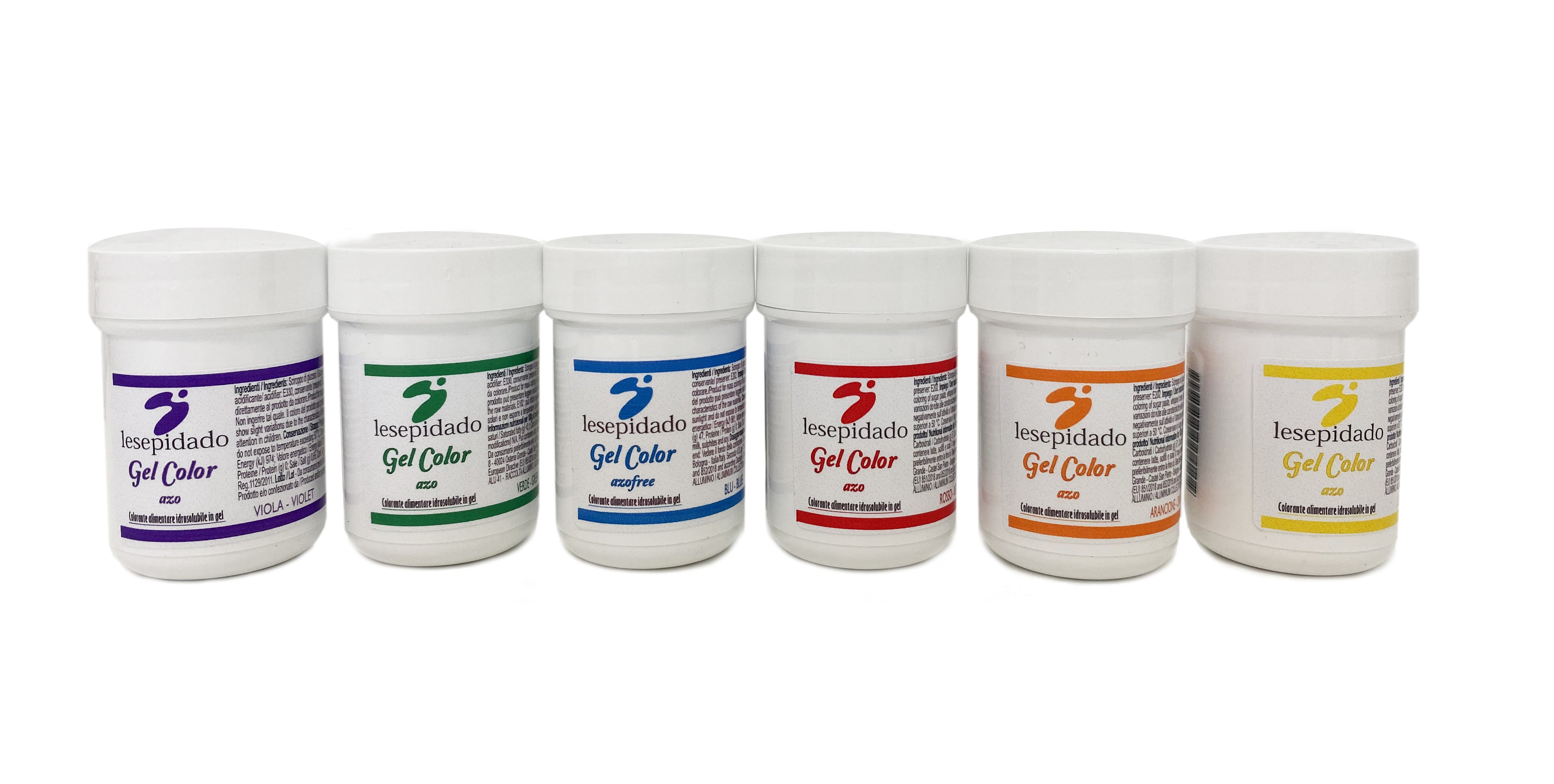 Rainbow Kit Gel Color 6 pz