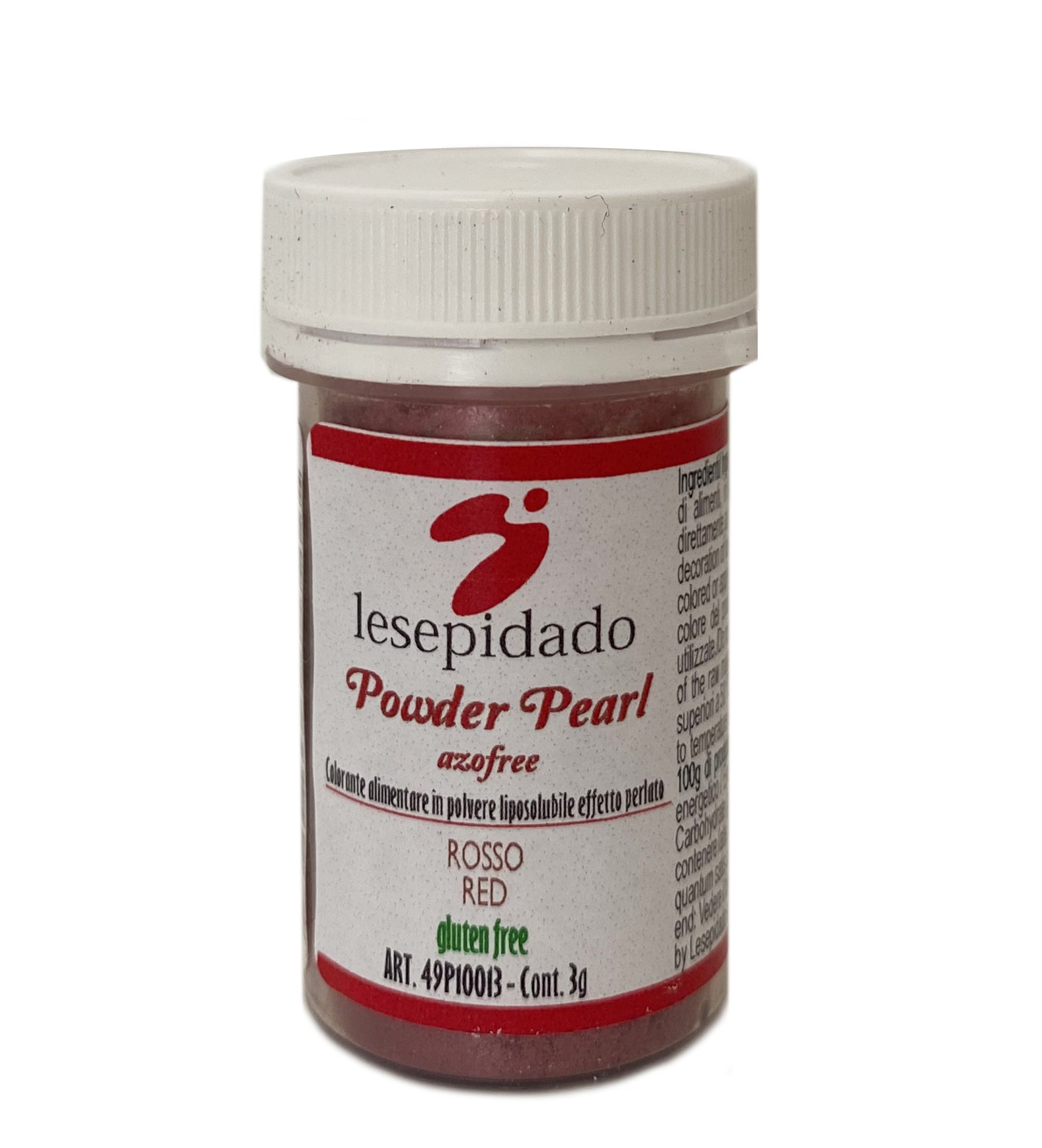 Polvere Perlata Rosso 3gr