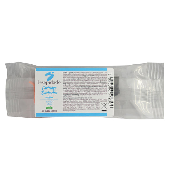 Cartuccia Stampante Zuccherina Ciano chiaro 12mL