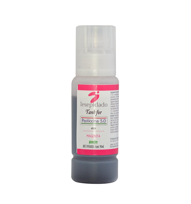 Tank inchiostro alimentare Pasticcina 5.0 Magenta 90mL