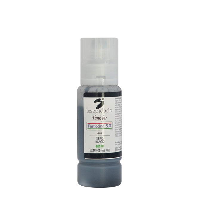 Tank inchiostro alimentare Pasticcina 5.0 Nero 90mL