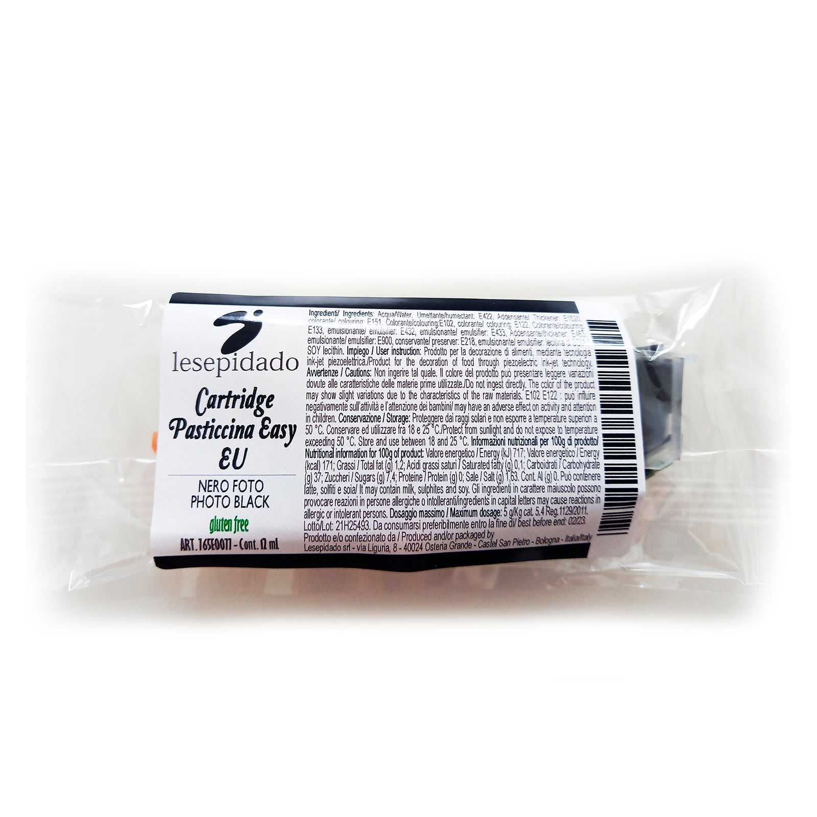 Cartuccia Pasticcina Easy Photo Nero EU 12ml