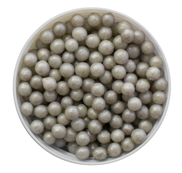 Décoration alimentaire Perles Argent 80g