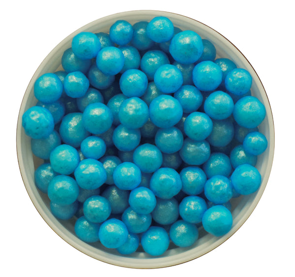 Décoration alimentaire Perles Bleues 80g