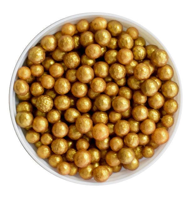 Decorazione alimentare Perle Oro 80g