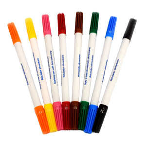 Pennarelli alimentari colori assortiti 8 pezzi Lesepidado per colorare e disegnare su alimenti come biscotti confetti cialde pasta di zucchero