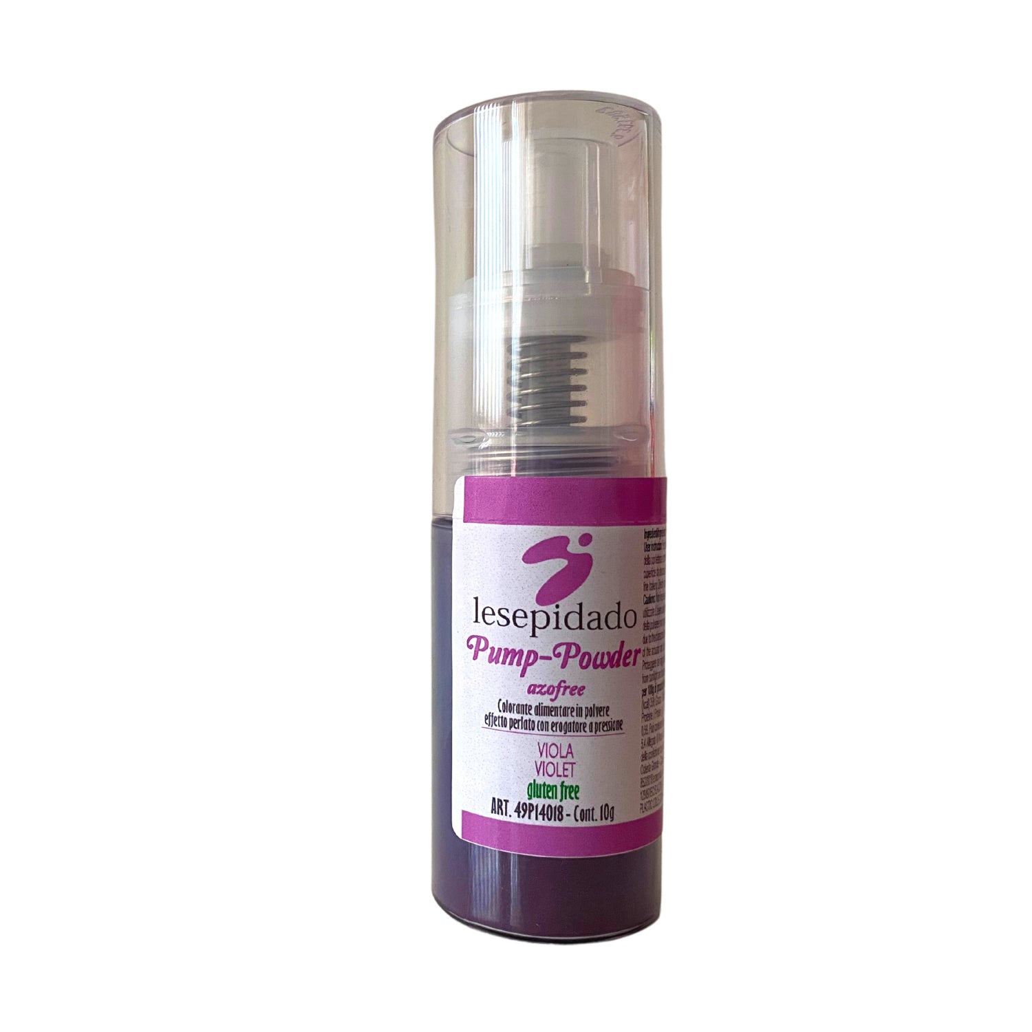 Polvere perlata in pompetta Viola 10gr