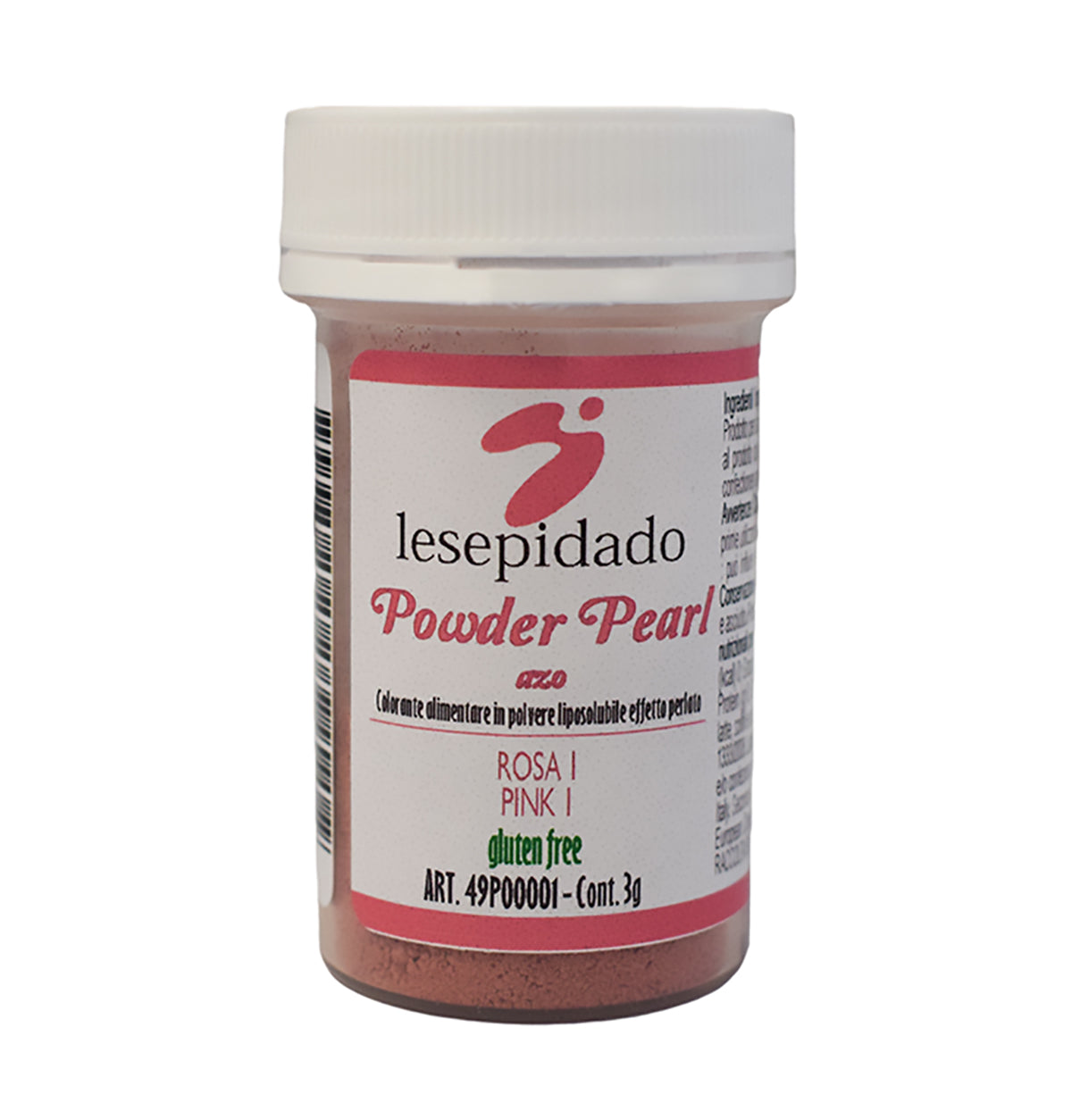 Polvere Perlata Rosa 3g